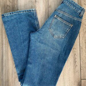 Jean flare Mango -New Mango Flared Jeans – Sky Blue Style & Comfort